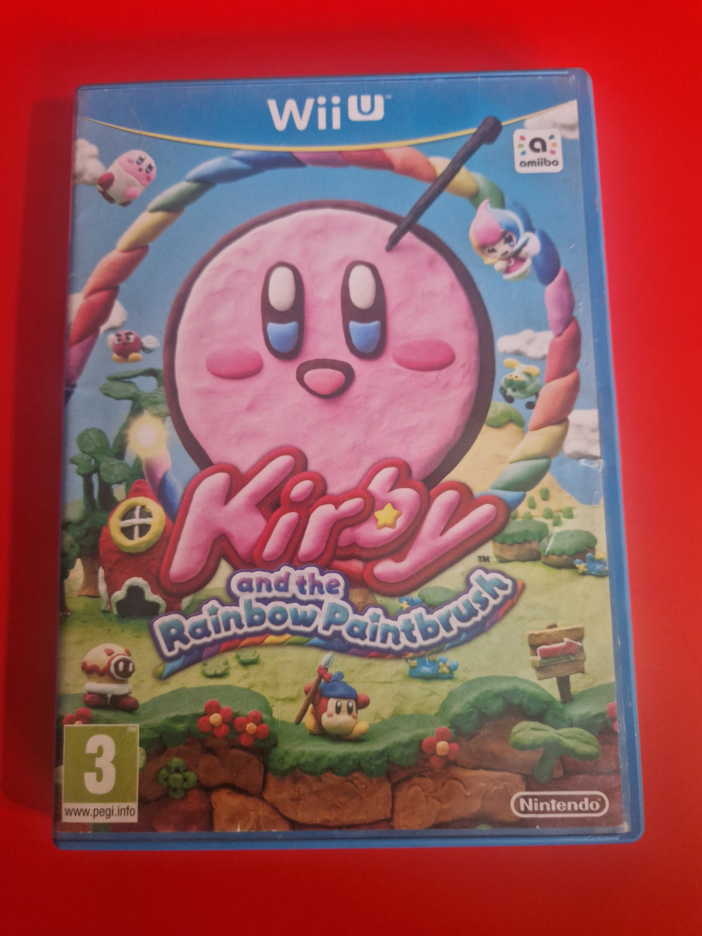 Kirby and the Rainbow Paintbrush forside 