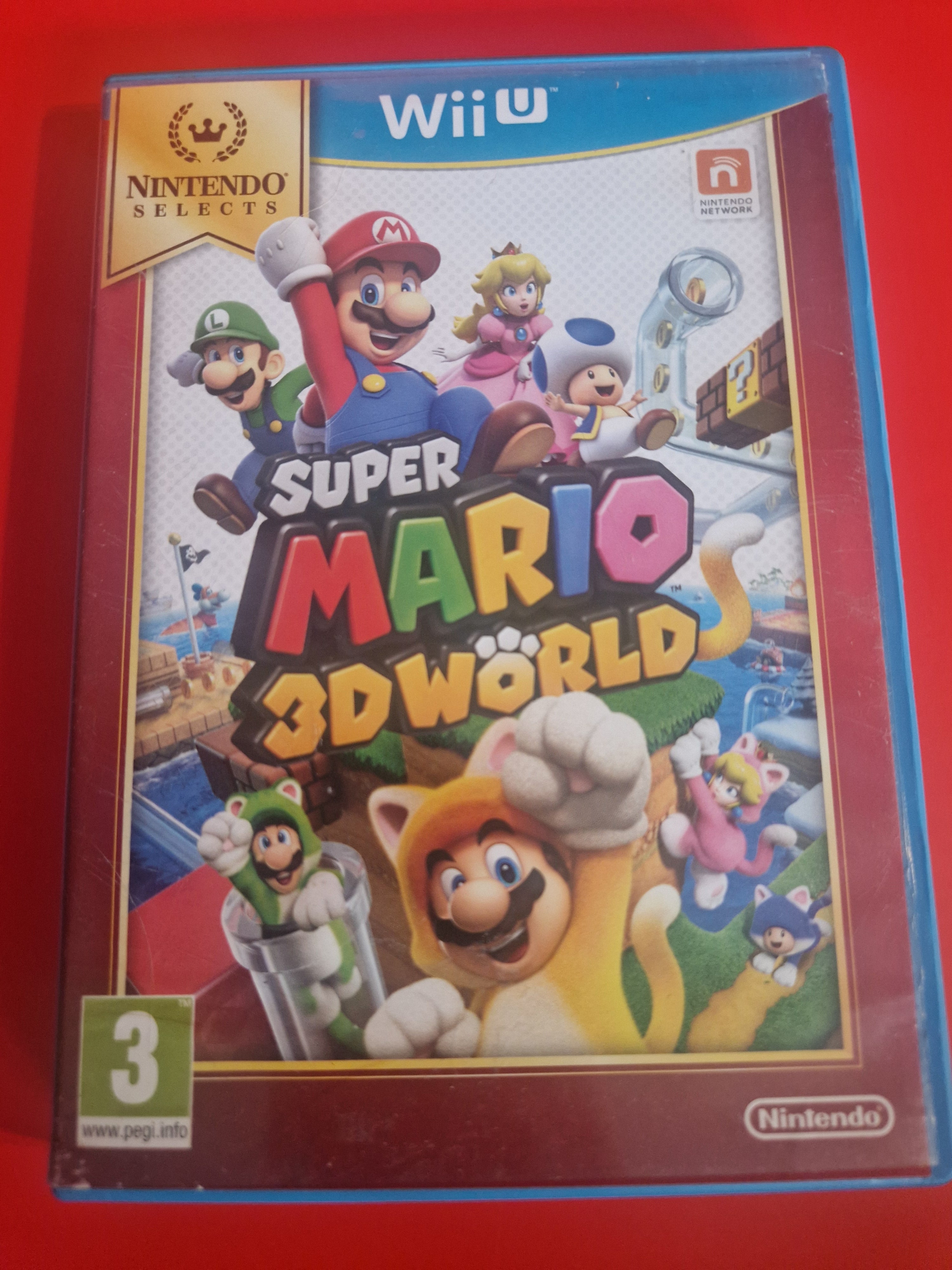 Super Mario 3D World forside 