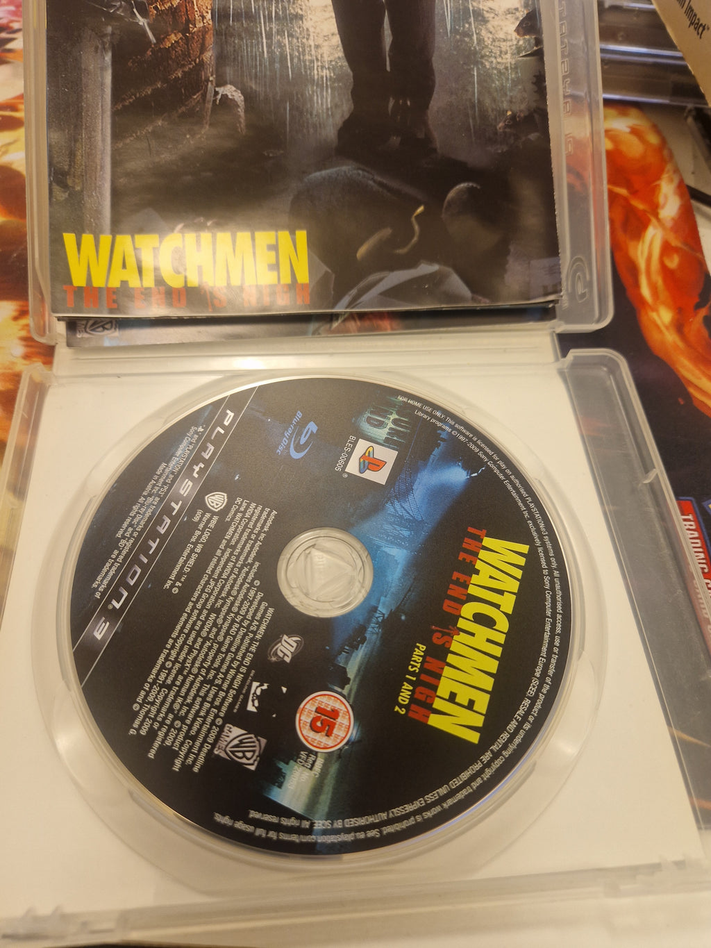 Innside med disk og cover