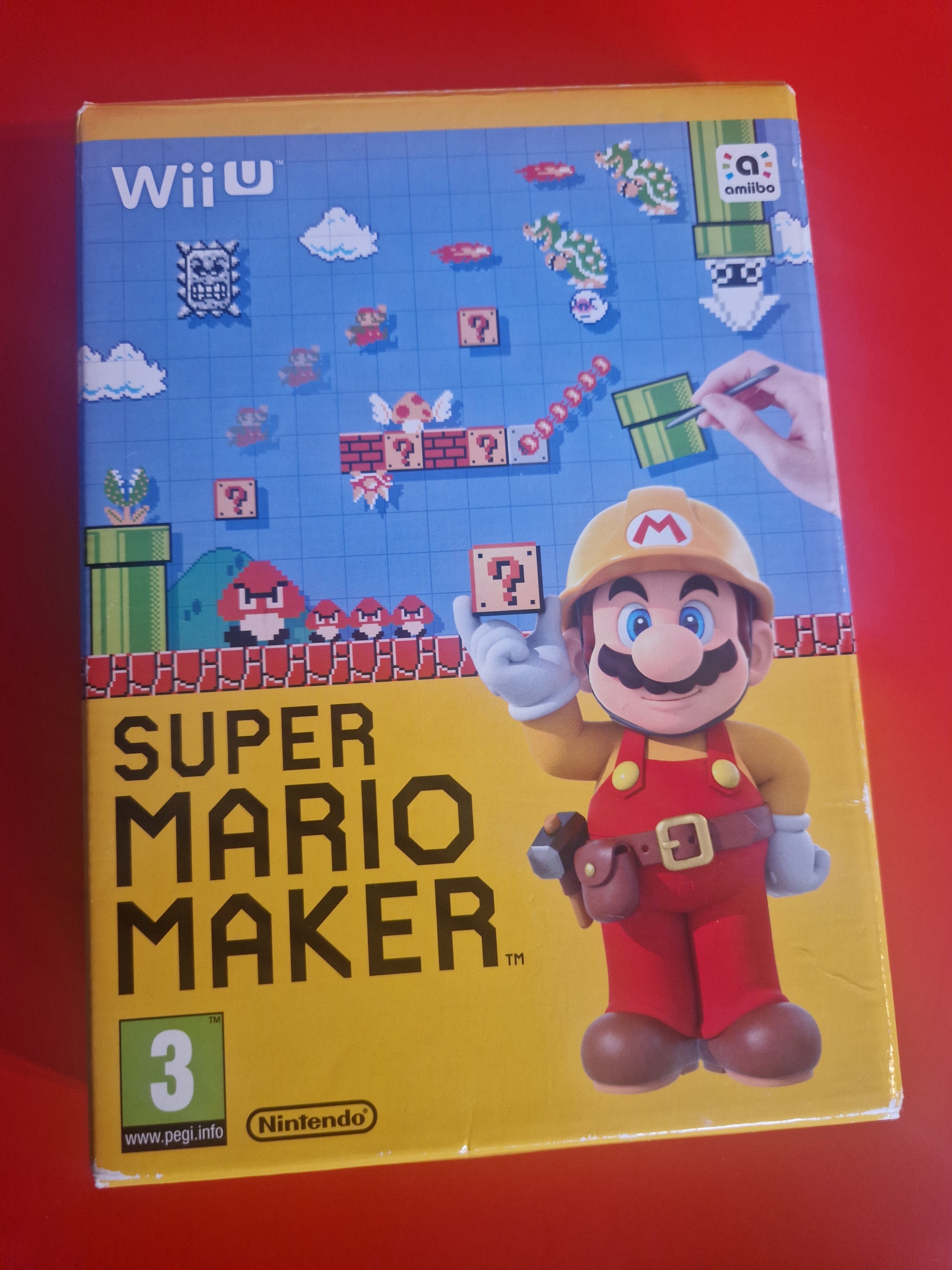 Super Mario Maker forside 
