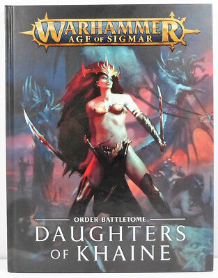 Warhammer Age of Sigmar – Daughters of Khaine Battletome (Order, Hardcover)