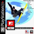MTV Sports: Snowboarding (PlayStation 1) cover – original spillcover